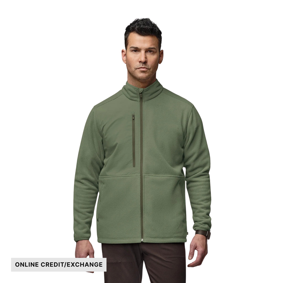 Wink Men's Micro Fleece Zip Jacket - Olive - ONLINE CREDIT/EXCHANGE - Lenny's Shoe & Apparel
