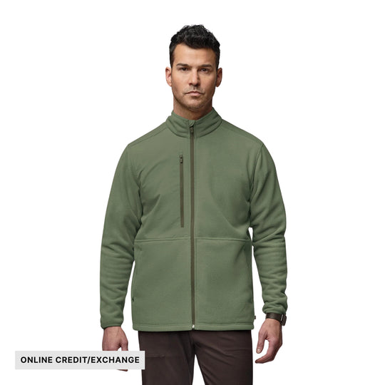 Wink Men's Micro Fleece Zip Jacket - Olive - ONLINE CREDIT/EXCHANGE - Lenny's Shoe & Apparel