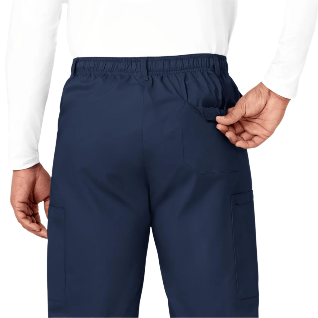 Wink Men's Cargo Scrub Pant - Navy Blue - Lenny's Shoe & Apparel