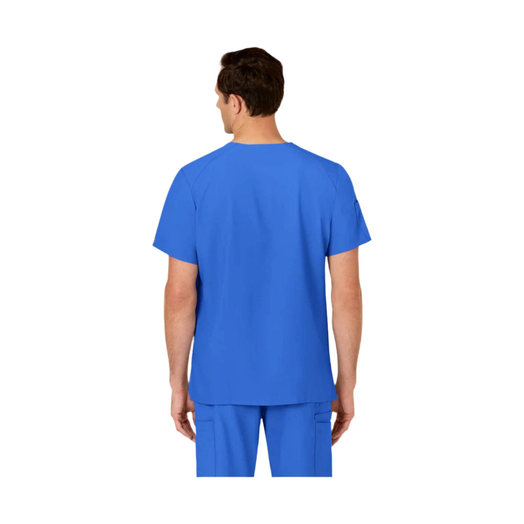 Wink Men's V Neck Scrub Top - Navy - Lenny's Shoe & Apparel