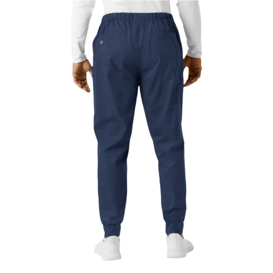 Wink Men's Work Cargo Jogger Scrub Pant - Navy Blue - Lenny's Shoe & Apparel