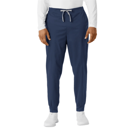 Wink Men's Work Cargo Jogger Scrub Pant - Navy Blue - Lenny's Shoe & Apparel