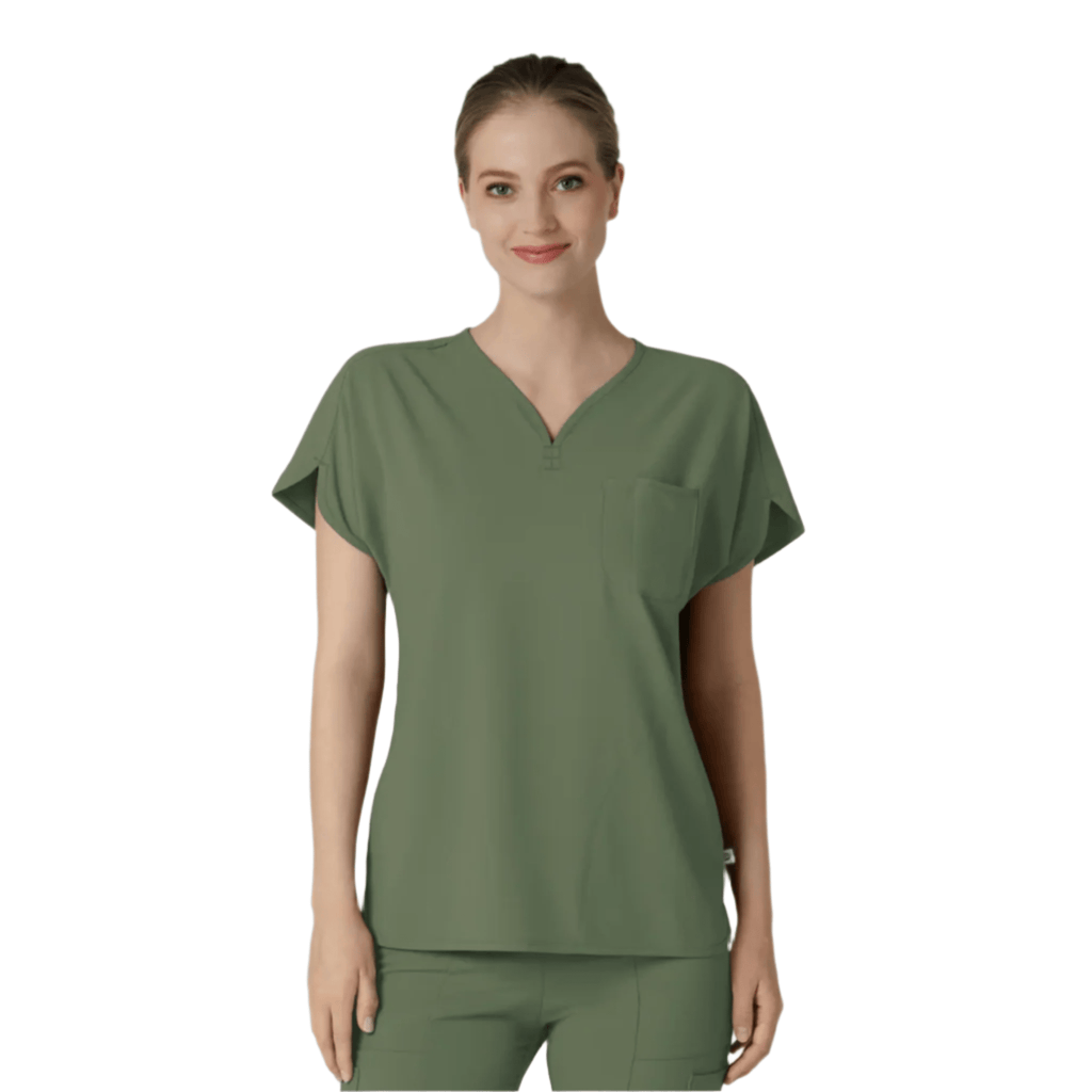 Wink Renew Women's Dolman Scrub Top - Olive - Lenny's Shoe & Apparel