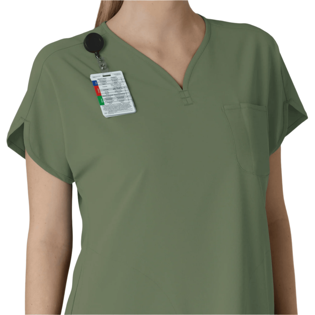 Wink Renew Women's Dolman Scrub Top - Olive - Lenny's Shoe & Apparel