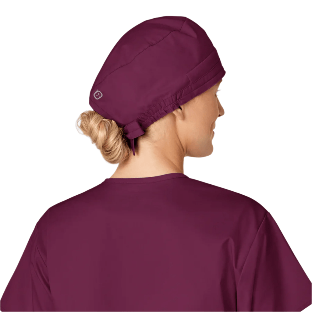 Wink Solid Scrub Cap - Wine - Lenny's Shoe & Apparel