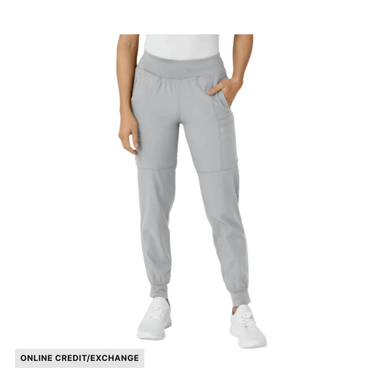 Wink Women's Comfort Waist Cargo Jogger Scrub Pant - Grey - ONLINE CREDIT/EXCHANGE - Lenny's Shoe & Apparel