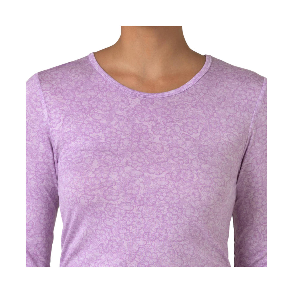 Wink Women's All Over Print Silky Scrub Tee - Pastel Petals - ONLINE STORE CREDIT/EXCHANGE ONLY - Lenny's Shoe & Apparel