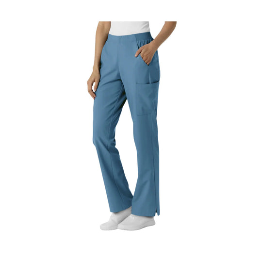 Wink Women's Cargo Utility Scrub Pant - Pacific Blue - Lenny's Shoe & Apparel