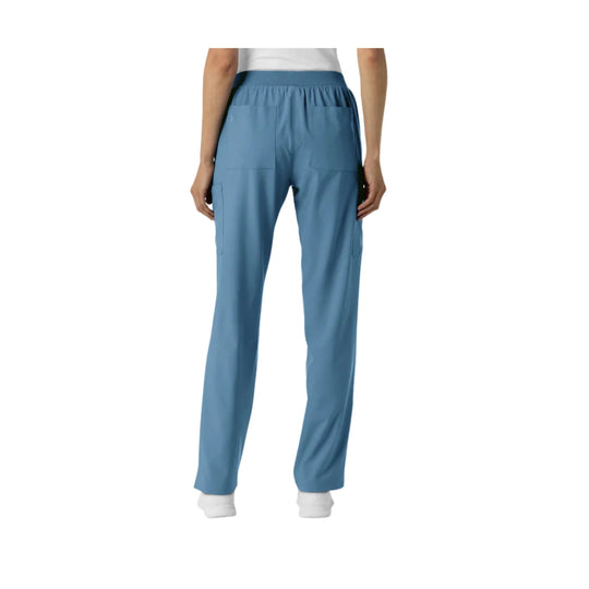 Wink Women's Cargo Utility Scrub Pant - Pacific Blue - Lenny's Shoe & Apparel