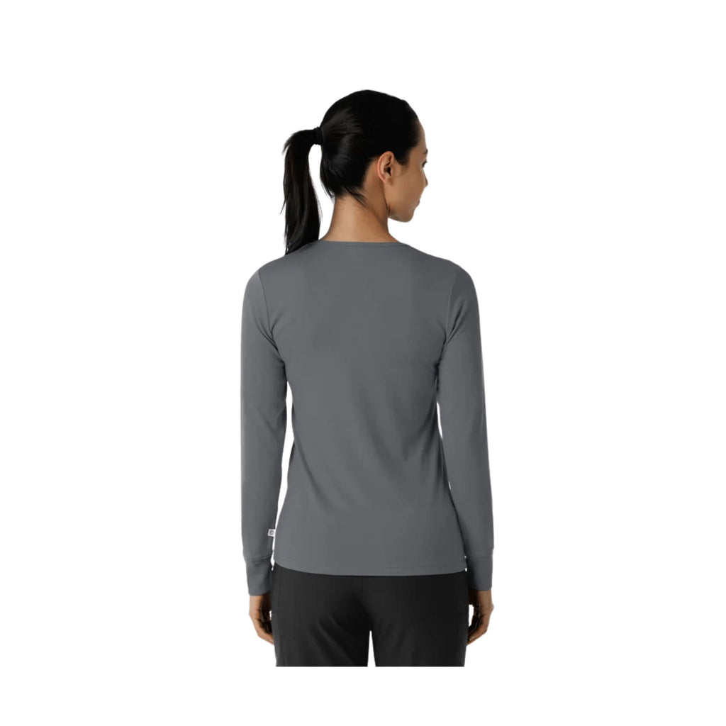 Wink Women's Essentials Layer Long Sleeve - Pewter - Lenny's Shoe & Apparel