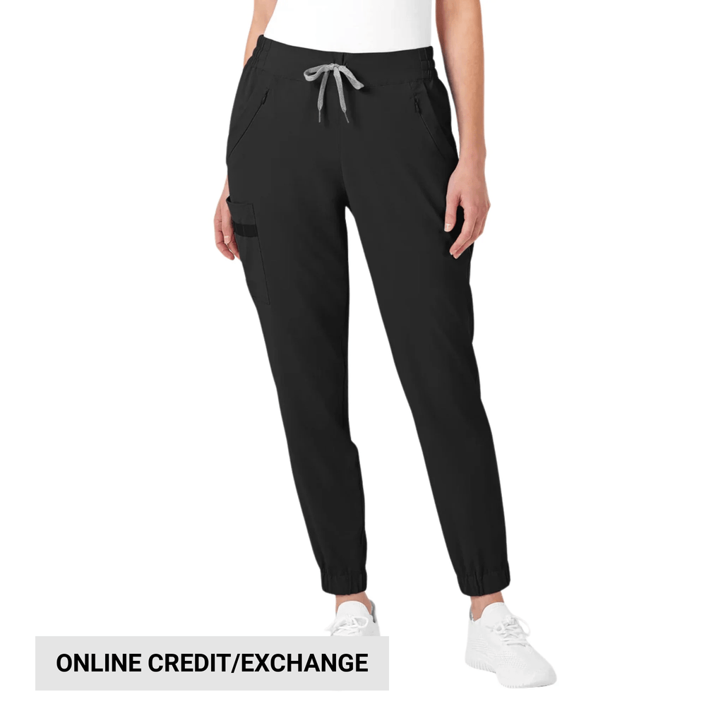 Wink Women's Jogger Scrub Pant - Black - Lenny's Shoe & Apparel