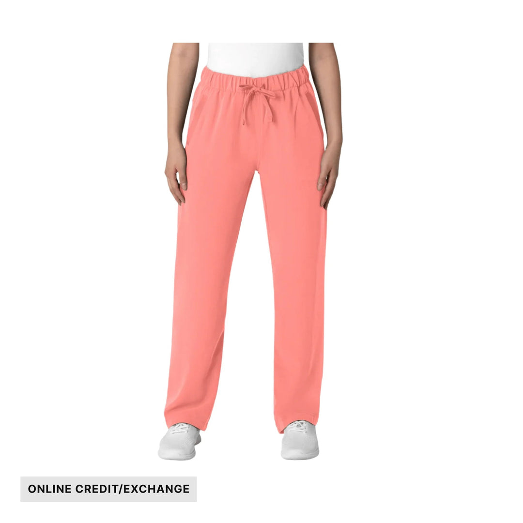Wink Women's Nova Stovepipe High Low Hem Scrub Pant - Paradise Pink - Lenny's Shoe & Apparel