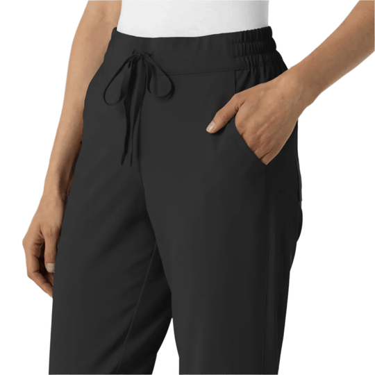 Wink Women's Renew Jogger Scrub Pant - Black - Lenny's Shoe & Apparel