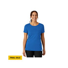 Wink Women's Silky Knit Short Sleeve Scrub Tee - Royal - Lenny's Shoe & Apparel