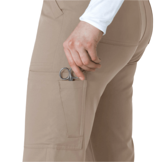 Wink Women's Thrive Cargo Straight Slim Leg Scrubs Pants - Haze - Lenny's Shoe & Apparel