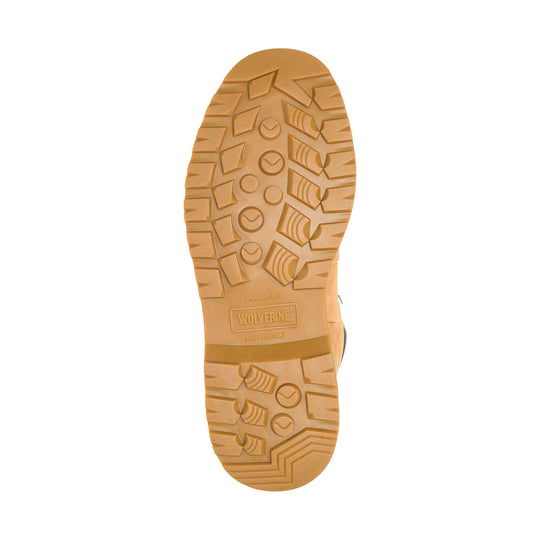 Wolverine Men's Floorhand Waterproof 6 Inch Soft Toe Work Boots - Wheat - Lenny's Shoe & Apparel
