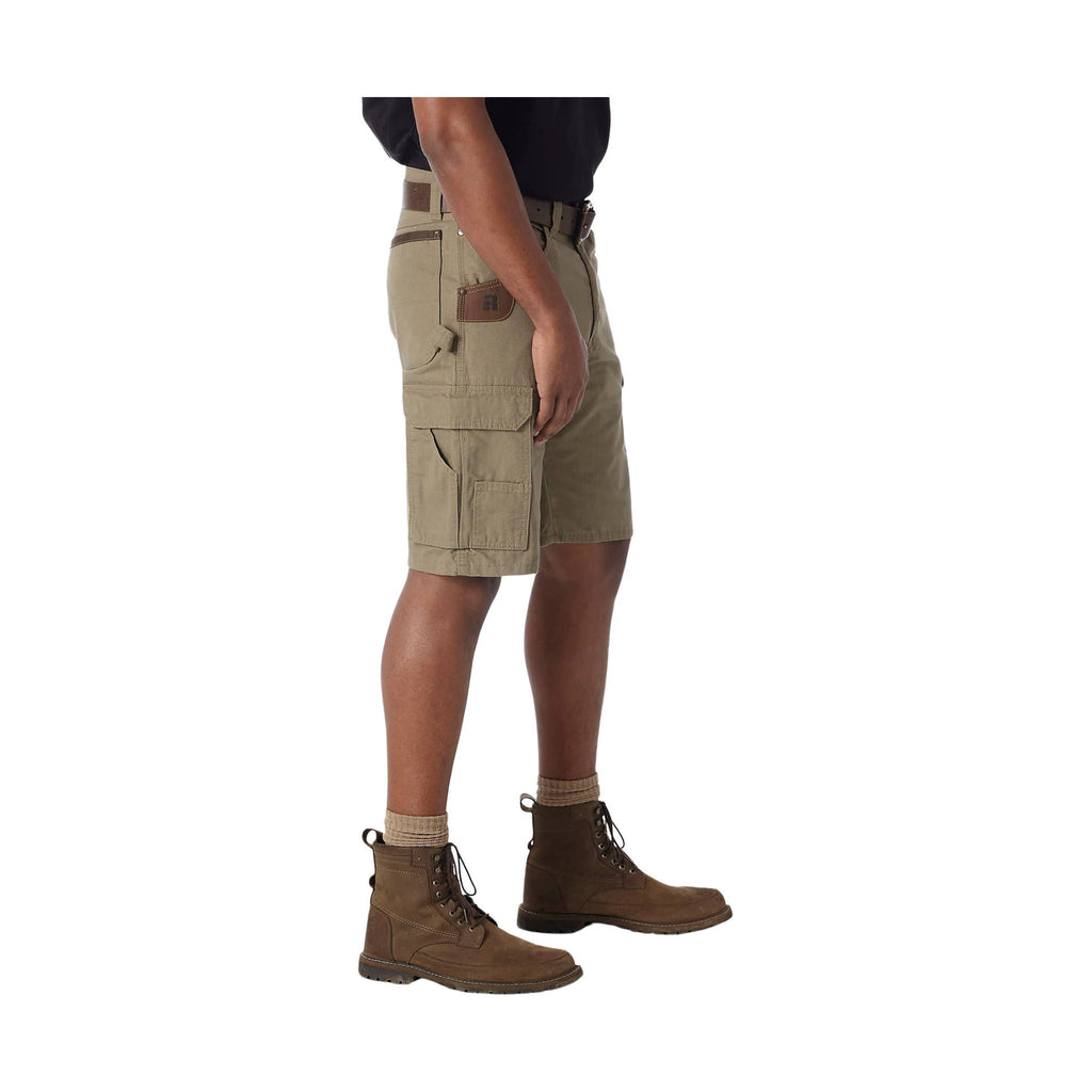 Wrangler Men's Riggs Workwear Ripstop Ranger Cargo Short - Bark - Lenny's Shoe & Apparel