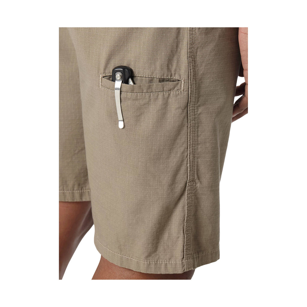 Wrangler Men's Riggs Workwear Technician Short - Dark Khaki - Lenny's Shoe & Apparel