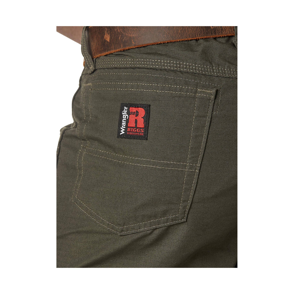 Wrangler Men's Riggs Workwear Technician Short - Loden - Lenny's Shoe & Apparel