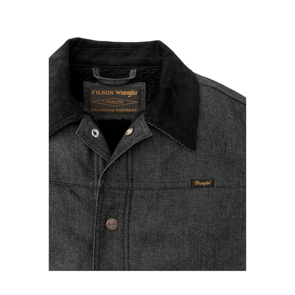 Wrangler X Filson Denim Work Jacket - Black - Lenny's Shoe & Apparel