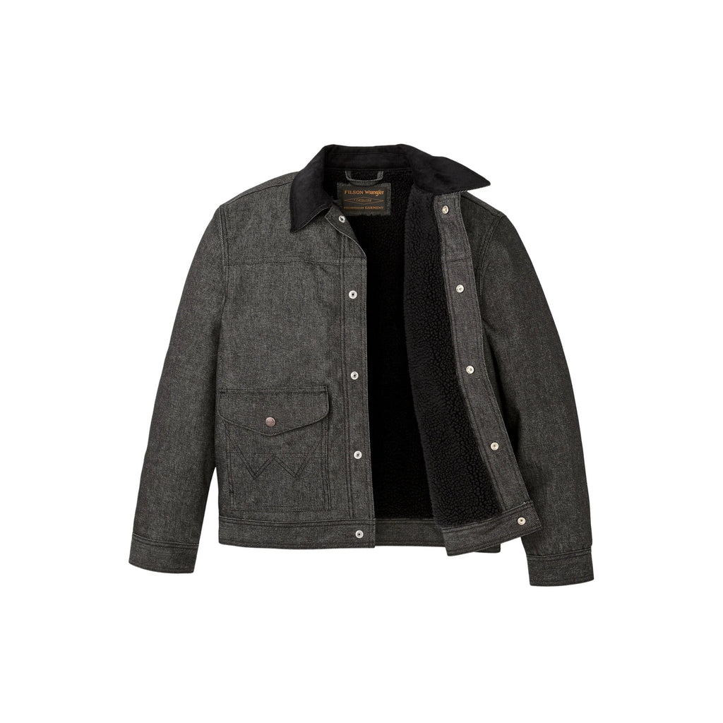 Wrangler X Filson Denim Work Jacket - Black - Lenny's Shoe & Apparel