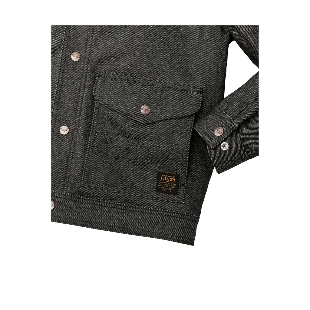 Wrangler X Filson Denim Work Jacket - Black - Lenny's Shoe & Apparel