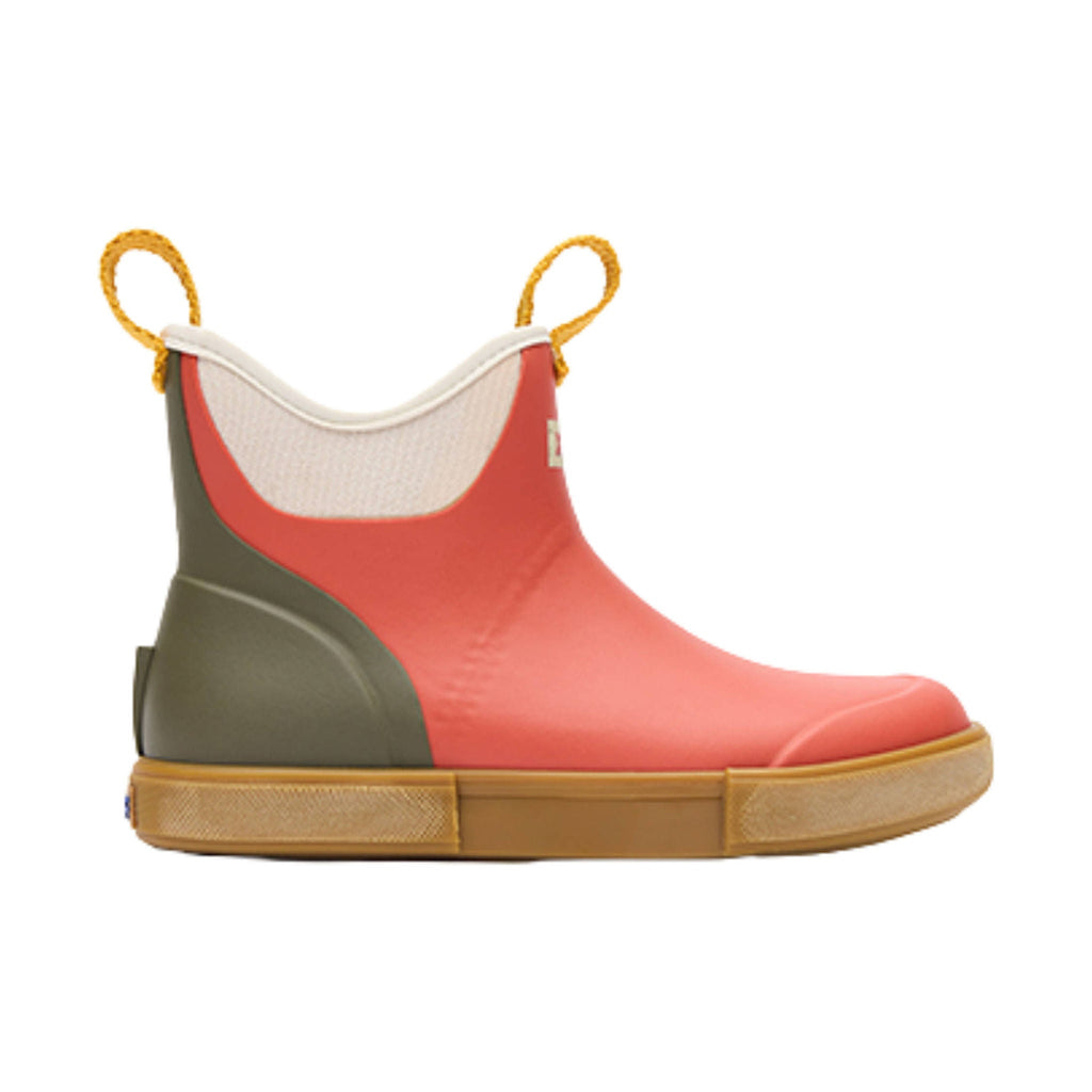 Xtratuf Women's Salmon Sisters 6 Inch Ankle Deck Boot - Vintage Coral - ONLINE STORE CREDIT/EXCHANGE ONLY - Lenny's Shoe & Apparel