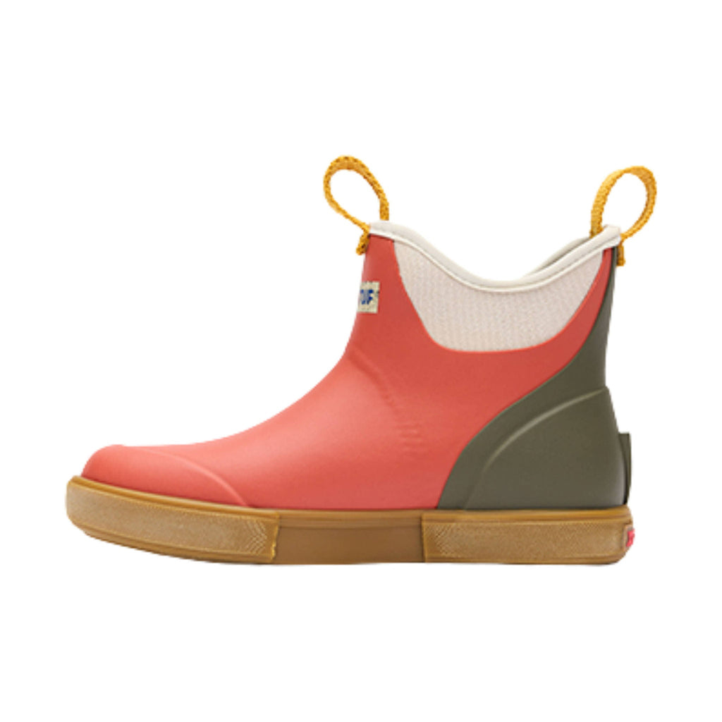 Xtratuf Women's Salmon Sisters 6 Inch Ankle Deck Boot - Vintage Coral - ONLINE STORE CREDIT/EXCHANGE ONLY - Lenny's Shoe & Apparel