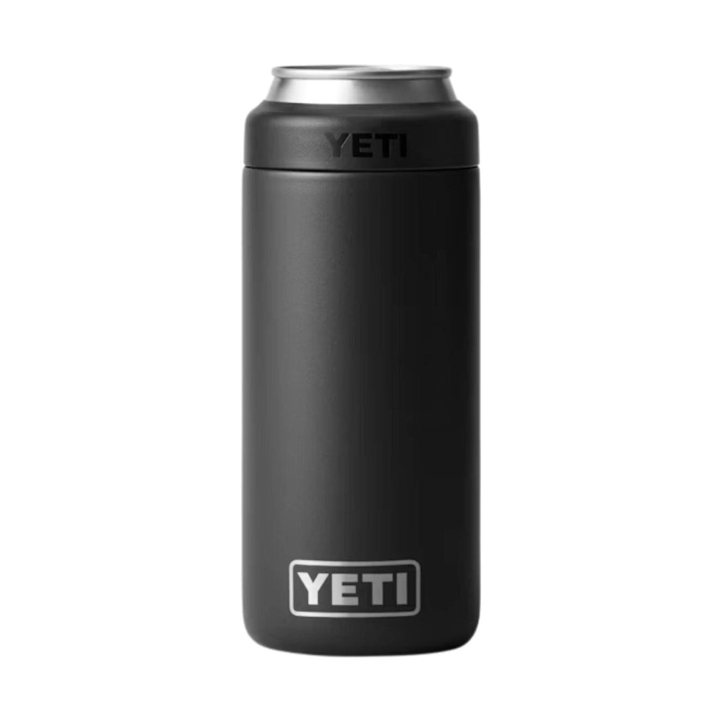 YETI 12 oz Colster Slim Can Cooler - Black - Lenny's Shoe & Apparel