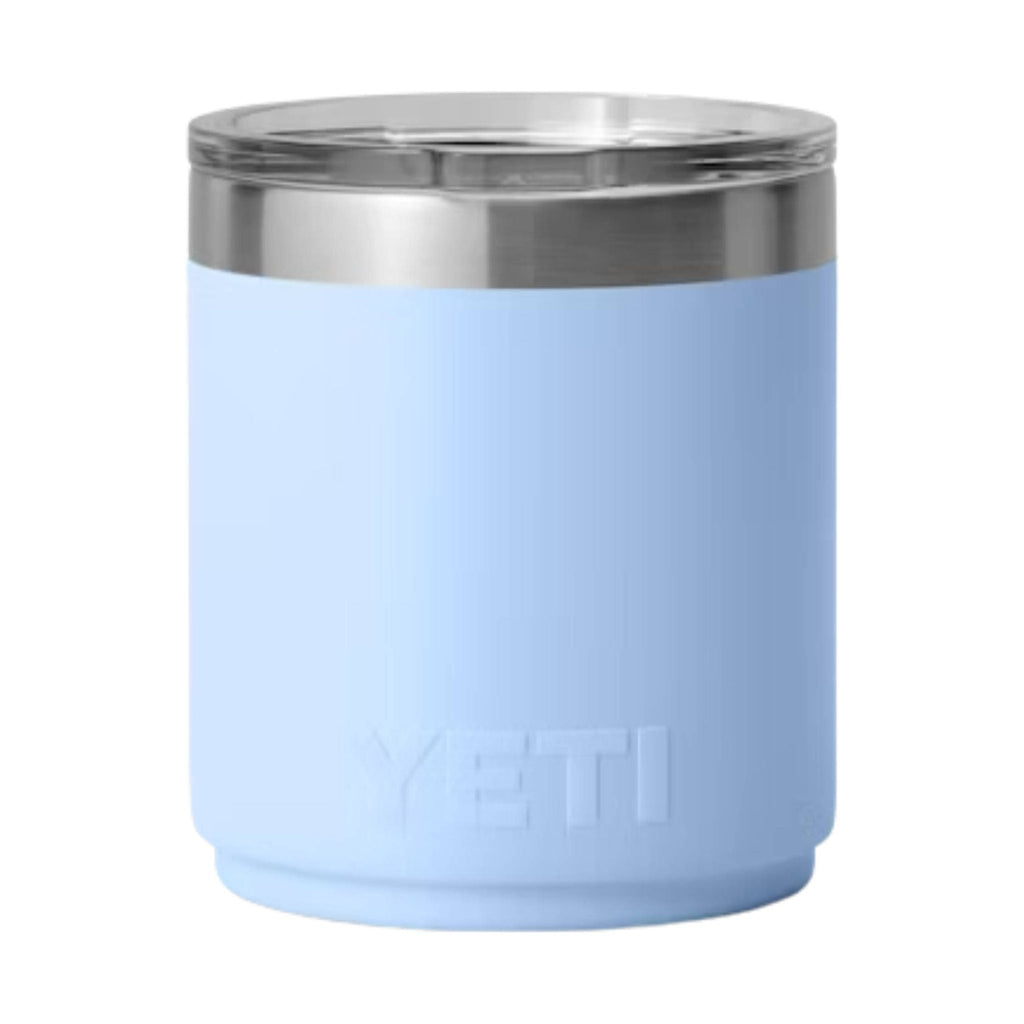 YETI Rambler 10 oz Stackable Lowball With Magslider Lid - Big Sky Blue - Lenny's Shoe & Apparel