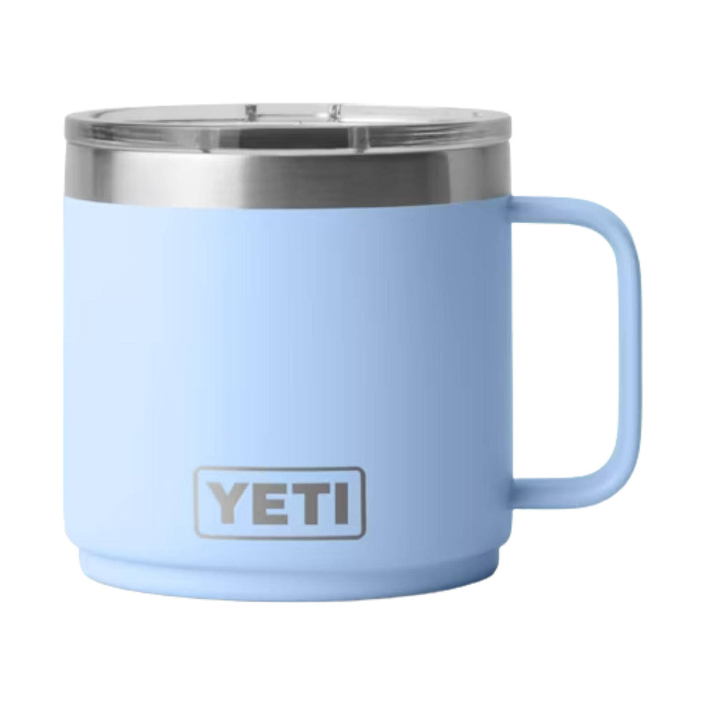 YETI Rambler 14 oz Stackable Mug With Magslider Lid - Big Sky Blue - Lenny's Shoe & Apparel