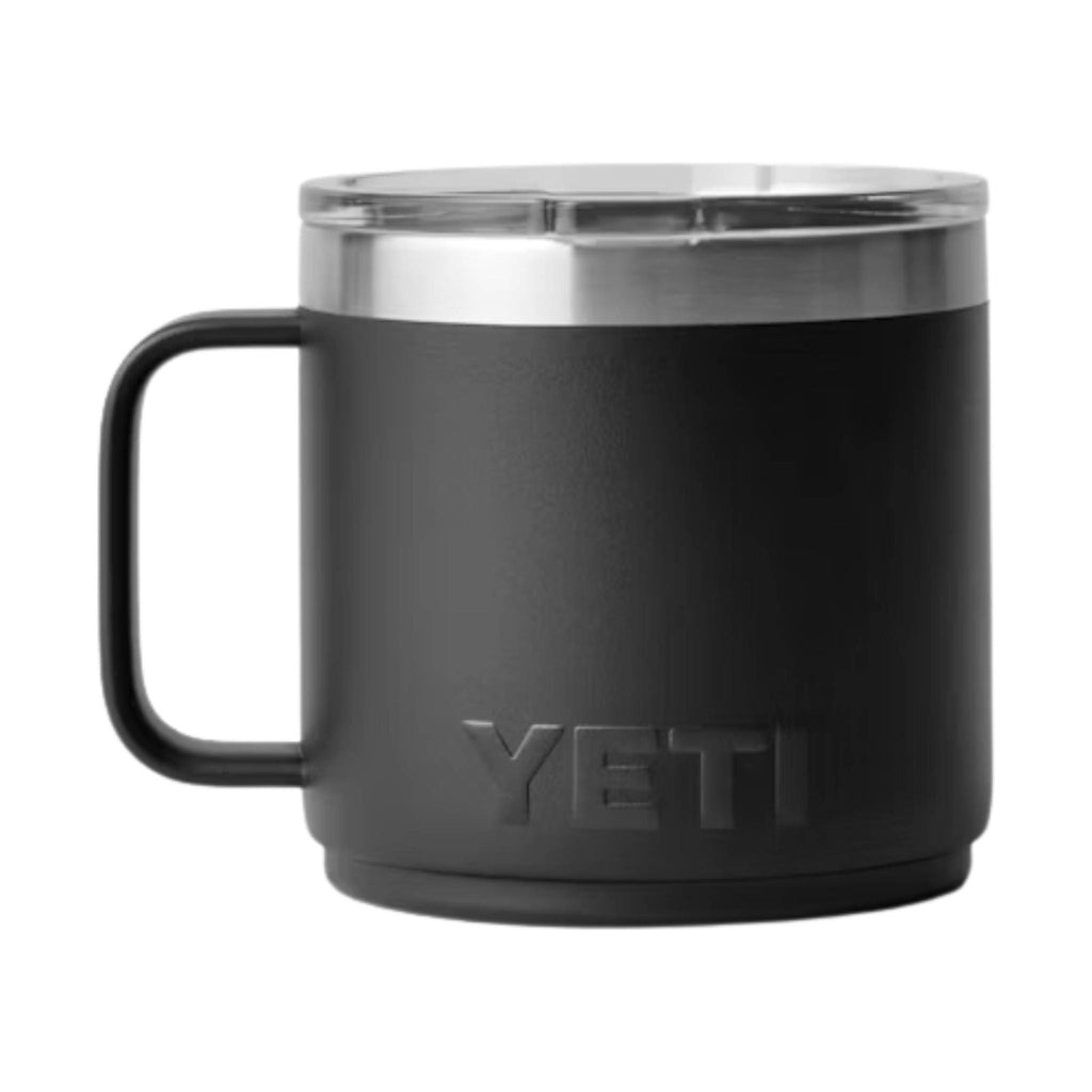YETI Rambler 14 oz Stackable Mug With Magslider Lid - Black - Lenny's Shoe & Apparel