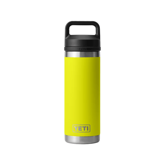 YETI Rambler 18oz Water Bottle With Chug Cap - Firefly Yellow - Lenny's Shoe & Apparel
