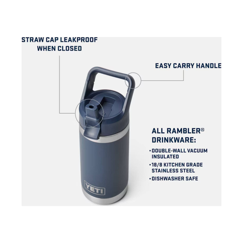 YETI Rambler JR 12 oz Kids' Water Bottle - Navy - Lenny's Shoe & Apparel