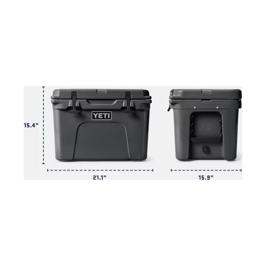YETI Tundra 35 Hard Cooler - Charcoal - Lenny's Shoe & Apparel