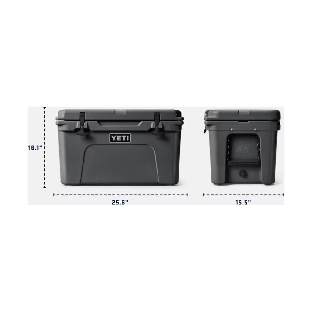 YETI Tundra 45 Hard Cooler - Charcoal - Lenny's Shoe & Apparel