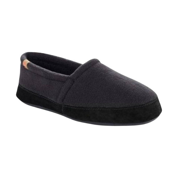 Acorn Men s Moc Slippers Black Lenny s Shoe Apparel