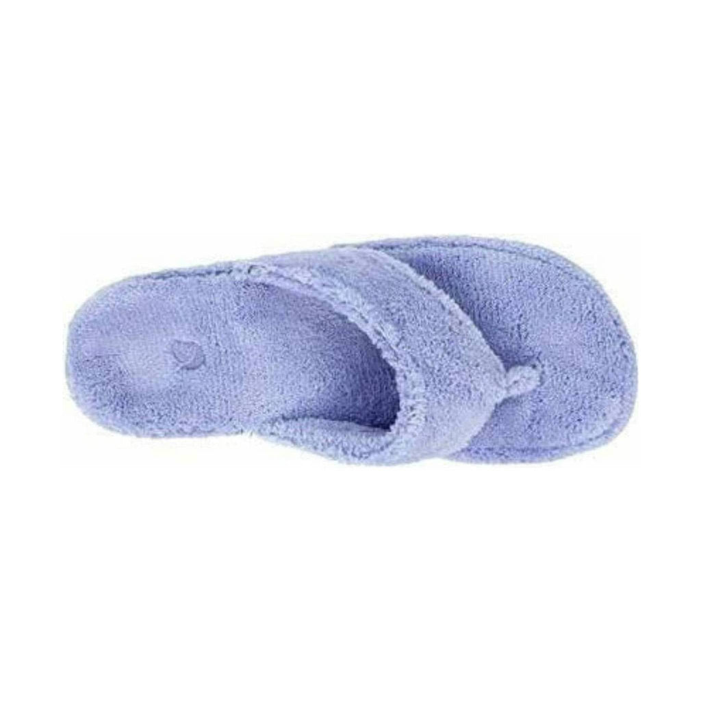 Acorn Women's Spa Thong Slipper - Periwinkle - Lenny's Shoe & Apparel