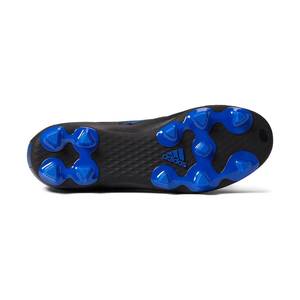 Adidas Kids' Goletto VIII FG Soccer Cleats - Black/Blue - Lenny's Shoe & Apparel