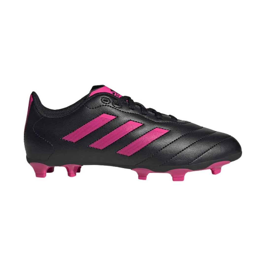 adidas Youth Goletto VIII FG Soccer Cleats, Black/Pink / 3 adidas Youth Goletto VIII FG Soccer Cleats, Black/Pink / 3