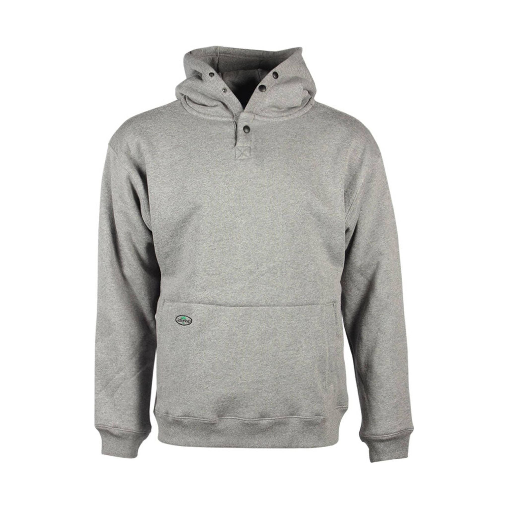 Arborwear Men's Double Thick Hooded Pullover Sweatshirt Grey