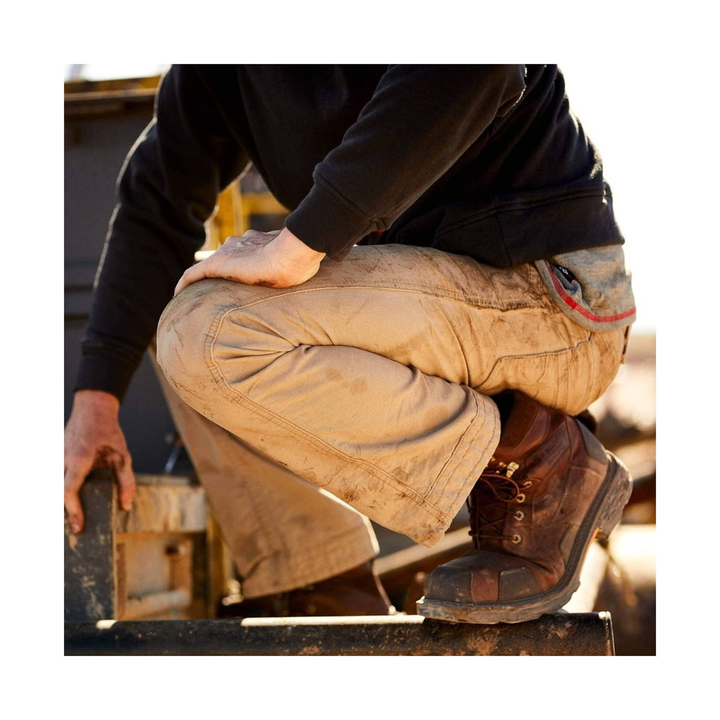 Ariat Men's Flame Resistant M4 Relaxed Workhorse Boot Cut Pant - Khaki - Lenny's Shoe & Apparel