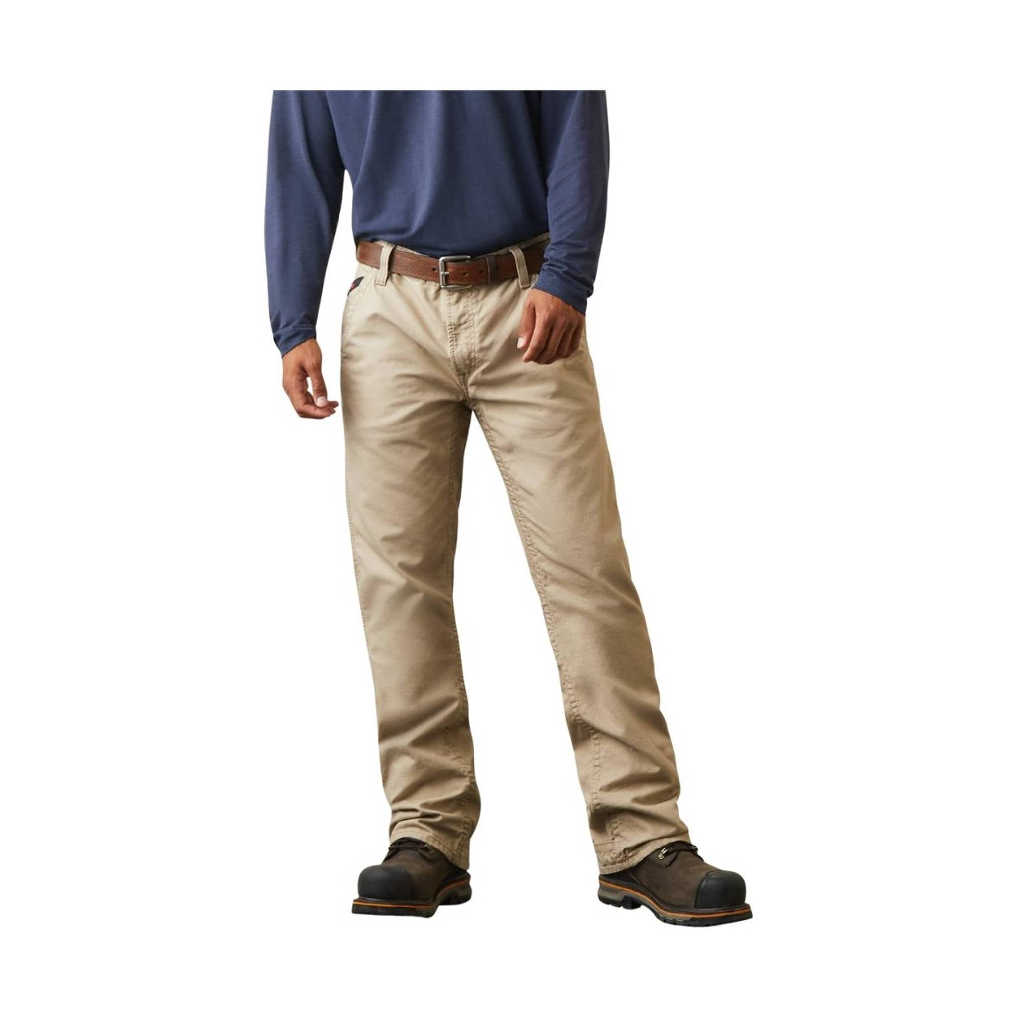 mens boot cut dress pants Ariat Men's Flame Resistant M4 Relaxed Workhorse Boot Cut Pant
