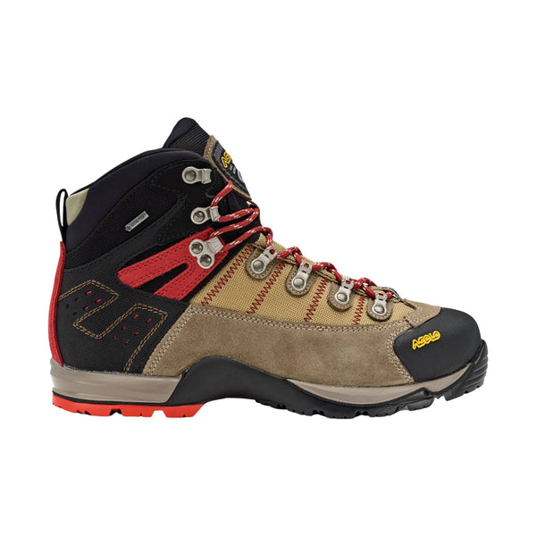 Asolo Mens 12.5 Brown Hiking Working Waterproof Boots Asolo Fugitive GTX Hiking Boots - Men main image 4