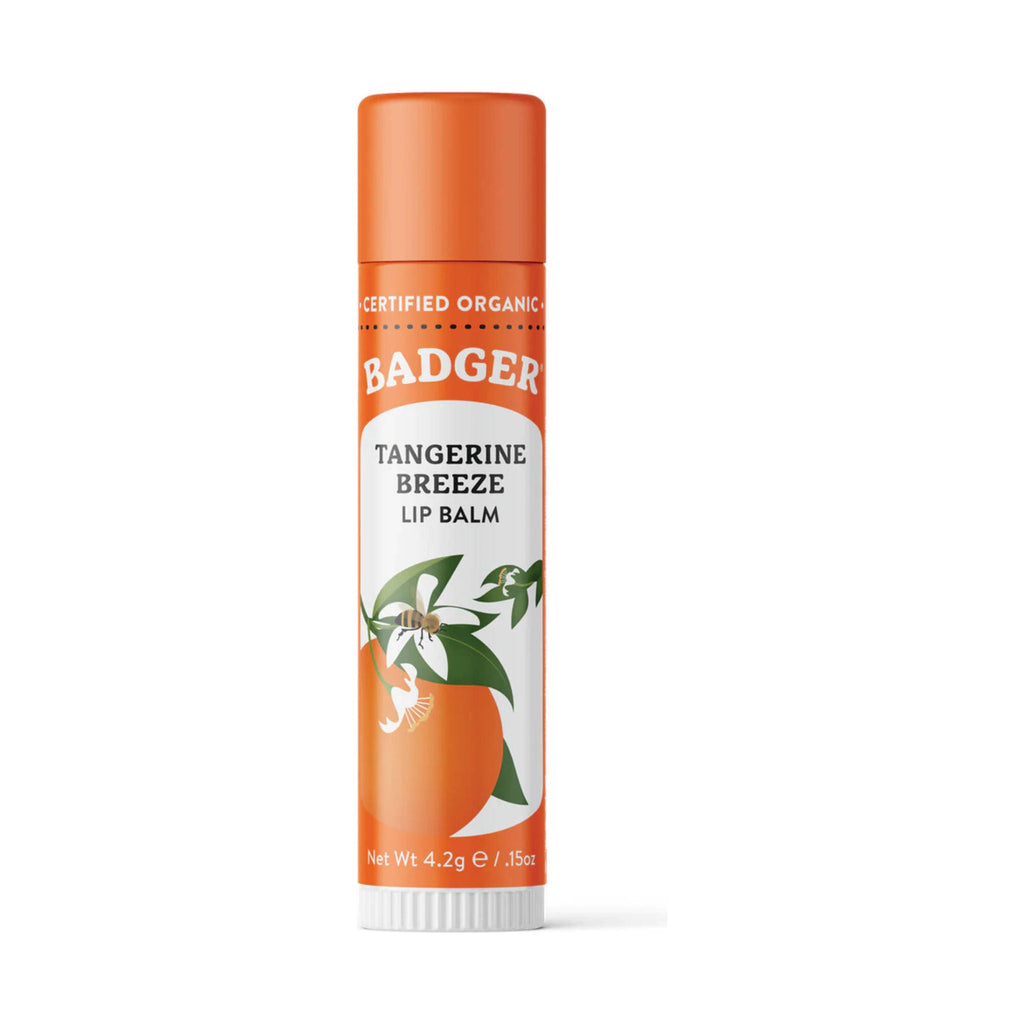 Badger Classic Organic Lip Balm - Tangerine Breeze - Lenny's Shoe & Apparel