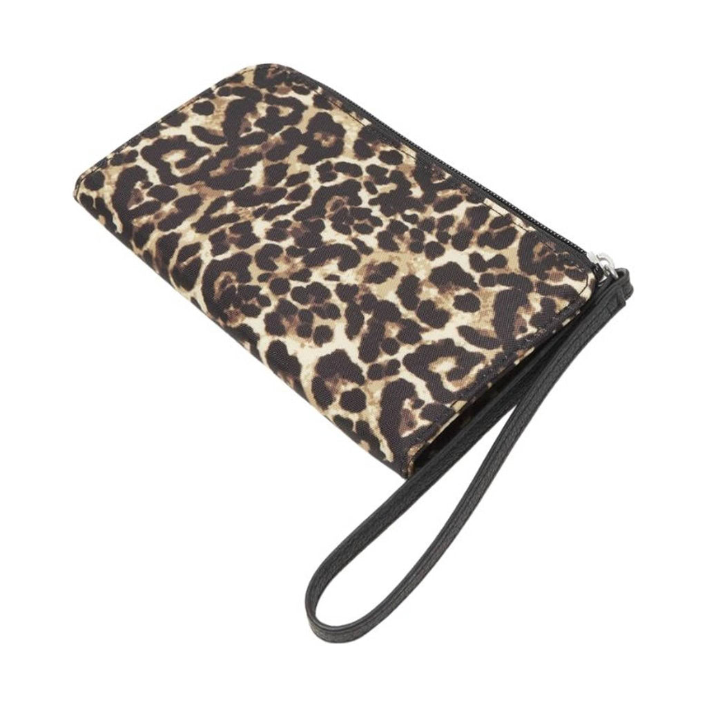 Baggallini Zip Around RFID Wallet - Wild Cheetah - Lenny's Shoe & Apparel