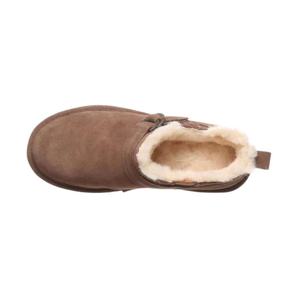 Bearpaw Women's Shorty Buckle Boot - Cocoa - Lenny's Shoe & Apparel
