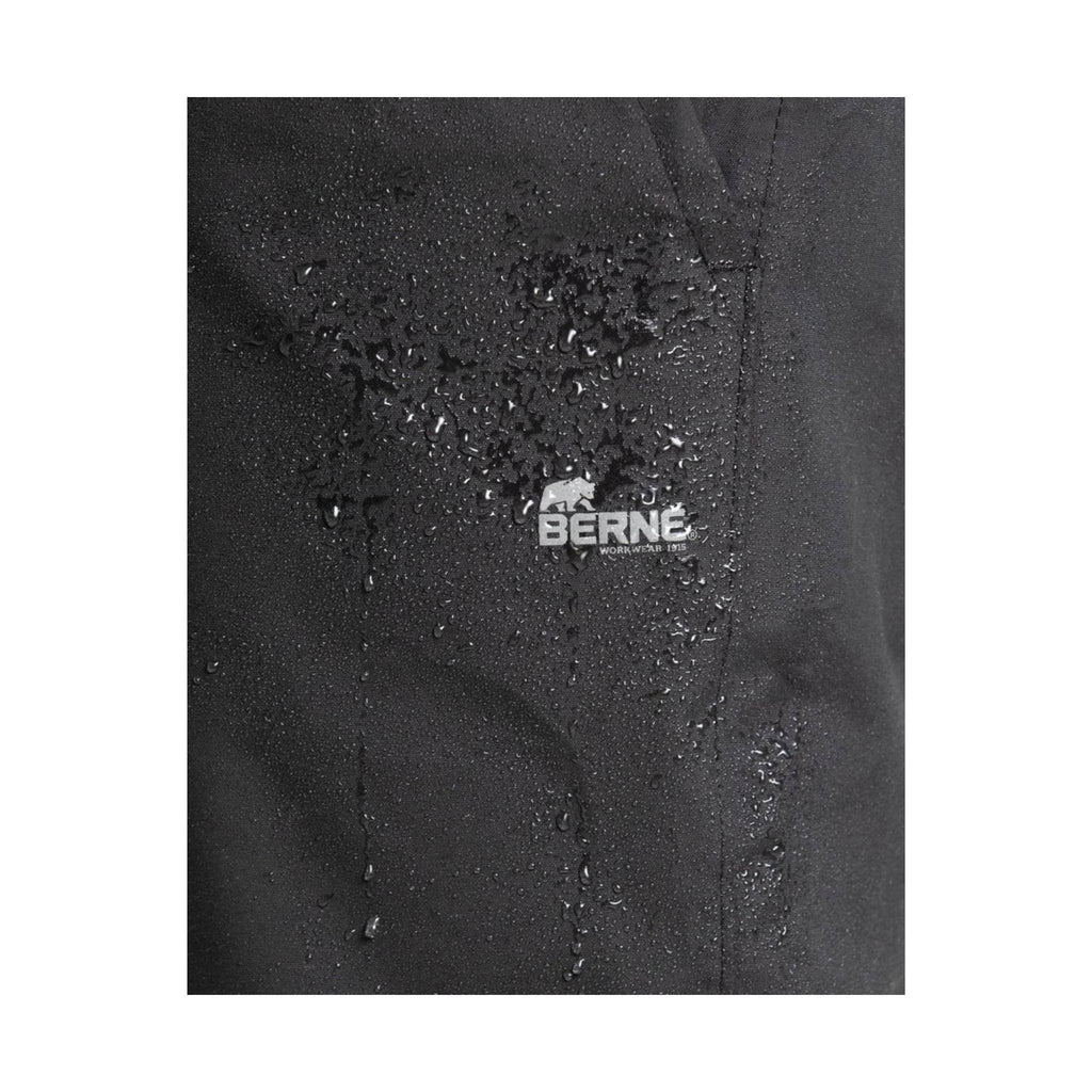 Berne Men's Coastline Waterproof Insulated Storm Pant - Black - Lenny's Shoe & Apparel