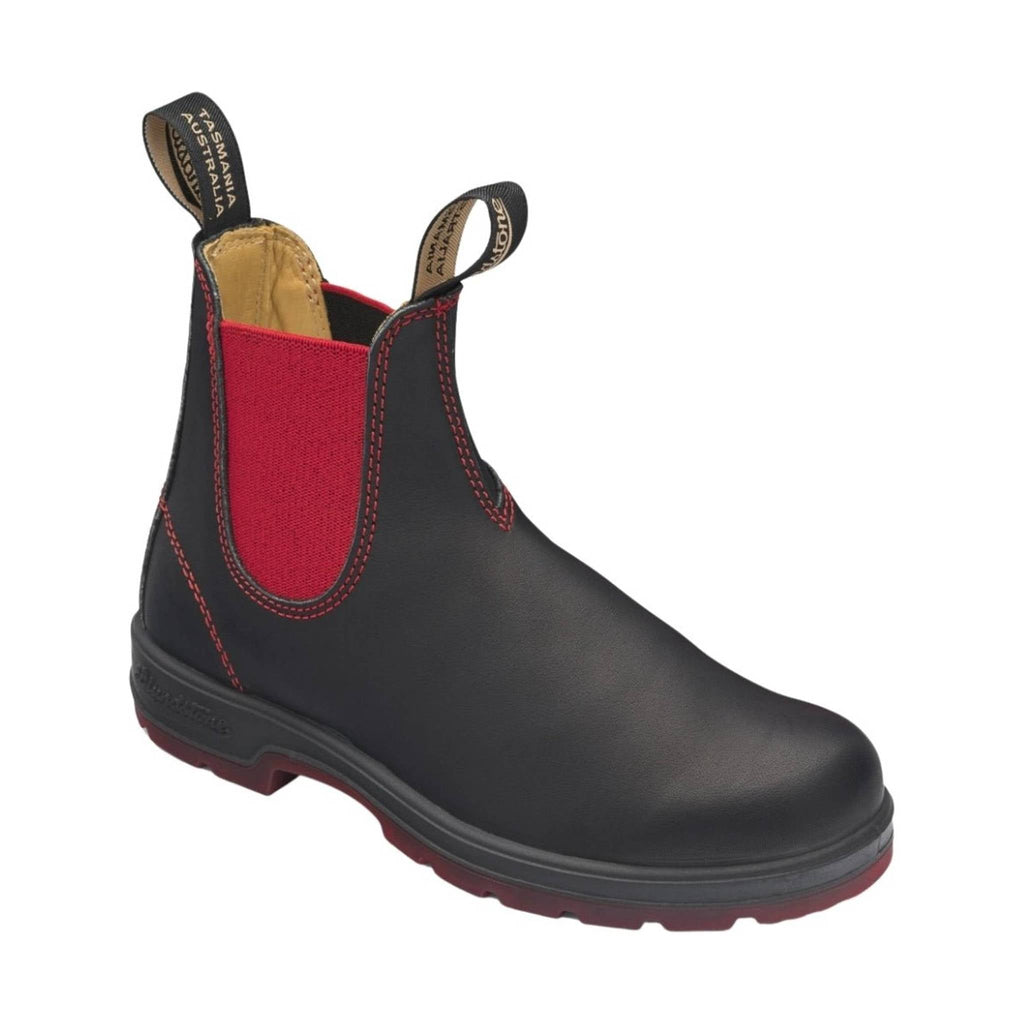 Blundstone Classic 550 Chelsea Boots - Black/Red - Lenny's Shoe & Apparel
