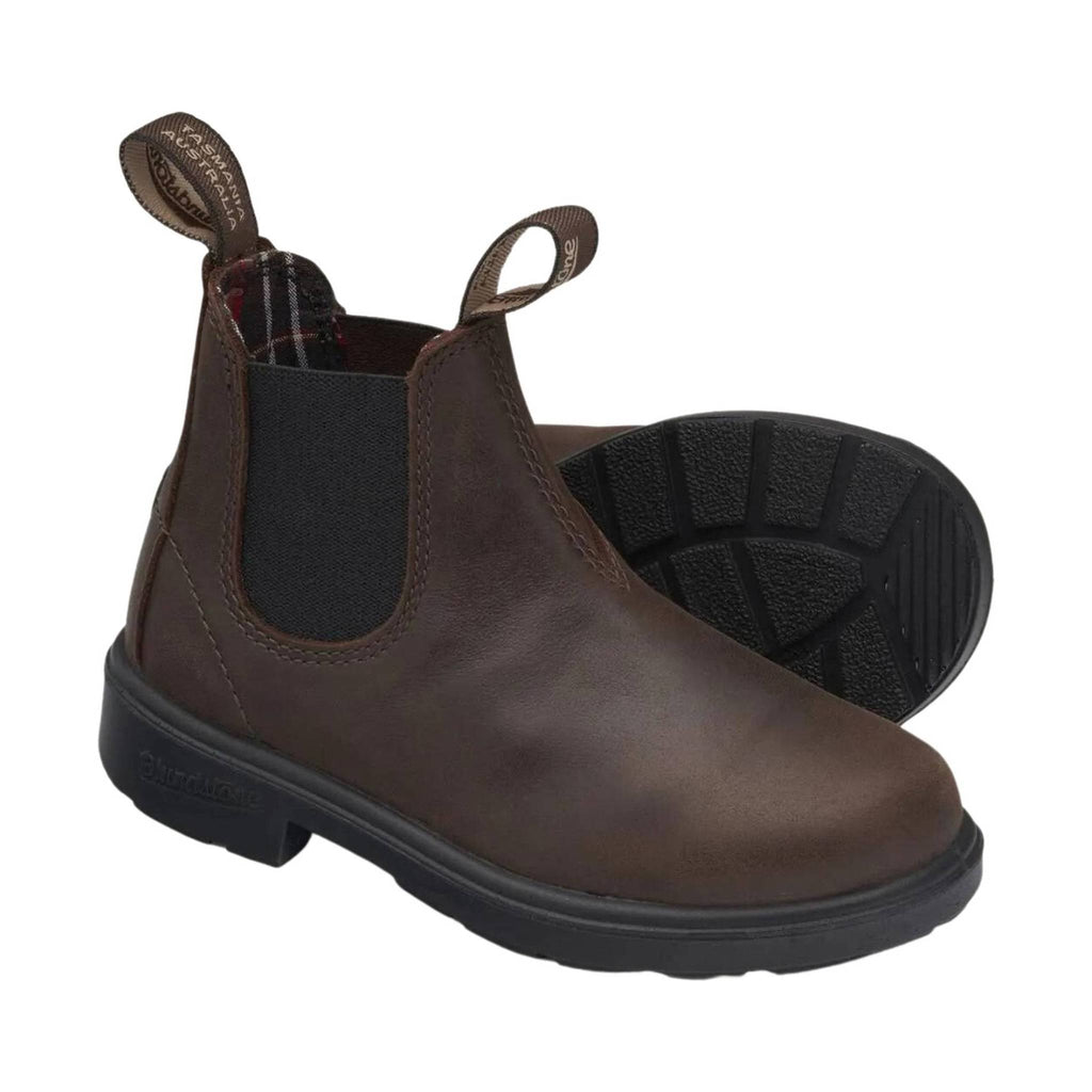 Blundstone Kids' Chelsea Boot - Antique Brown - Lenny's Shoe & Apparel